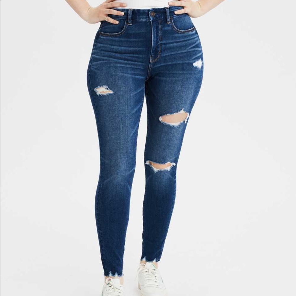 NWT AE Dream Curvy High-Waisted Jegging (Size 2)